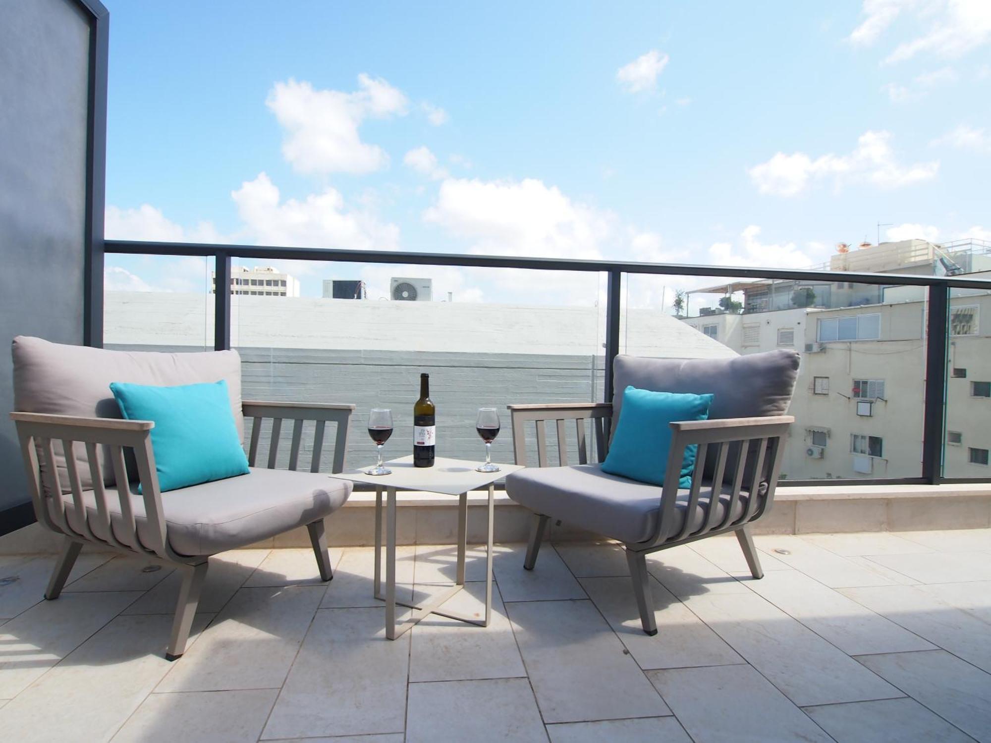 The Roof - By Sea Land Suites Tel Aviv Oda fotoğraf